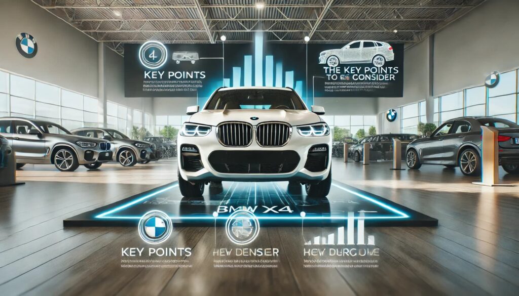 BMW X4の購入を検討する際のポイント