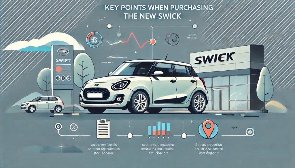 新型スイフトを購入する際の注意点